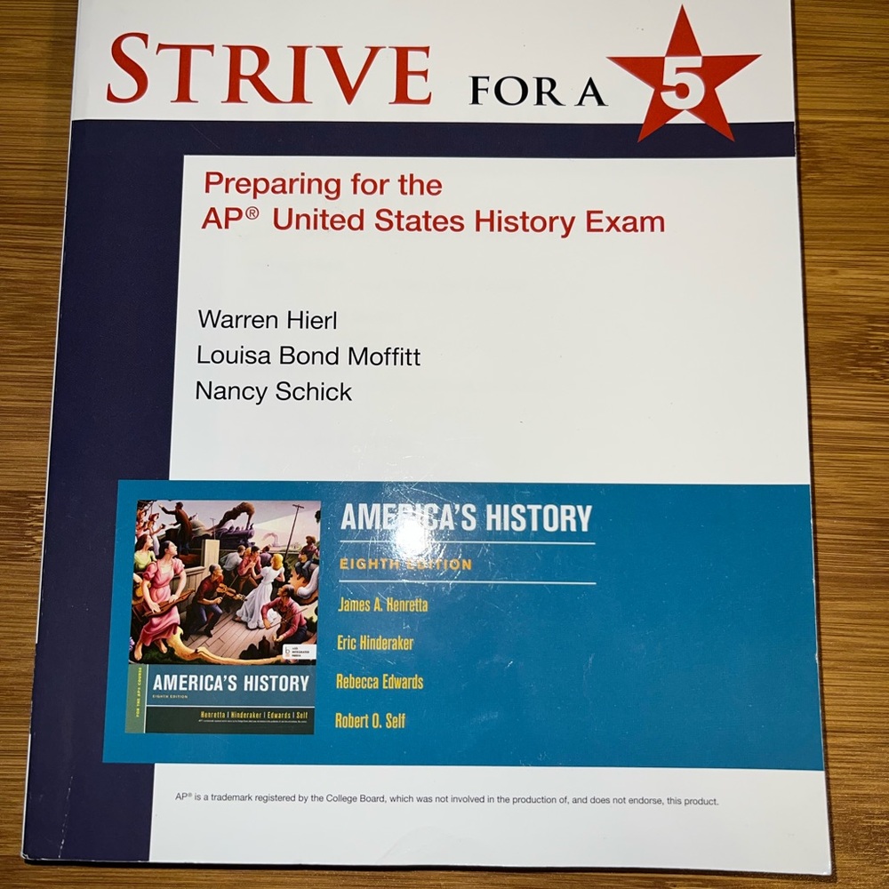 AP US History Exam Review Book